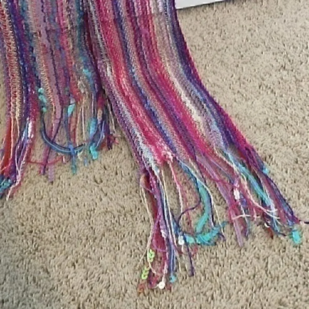 Girls Justice sequin scarf